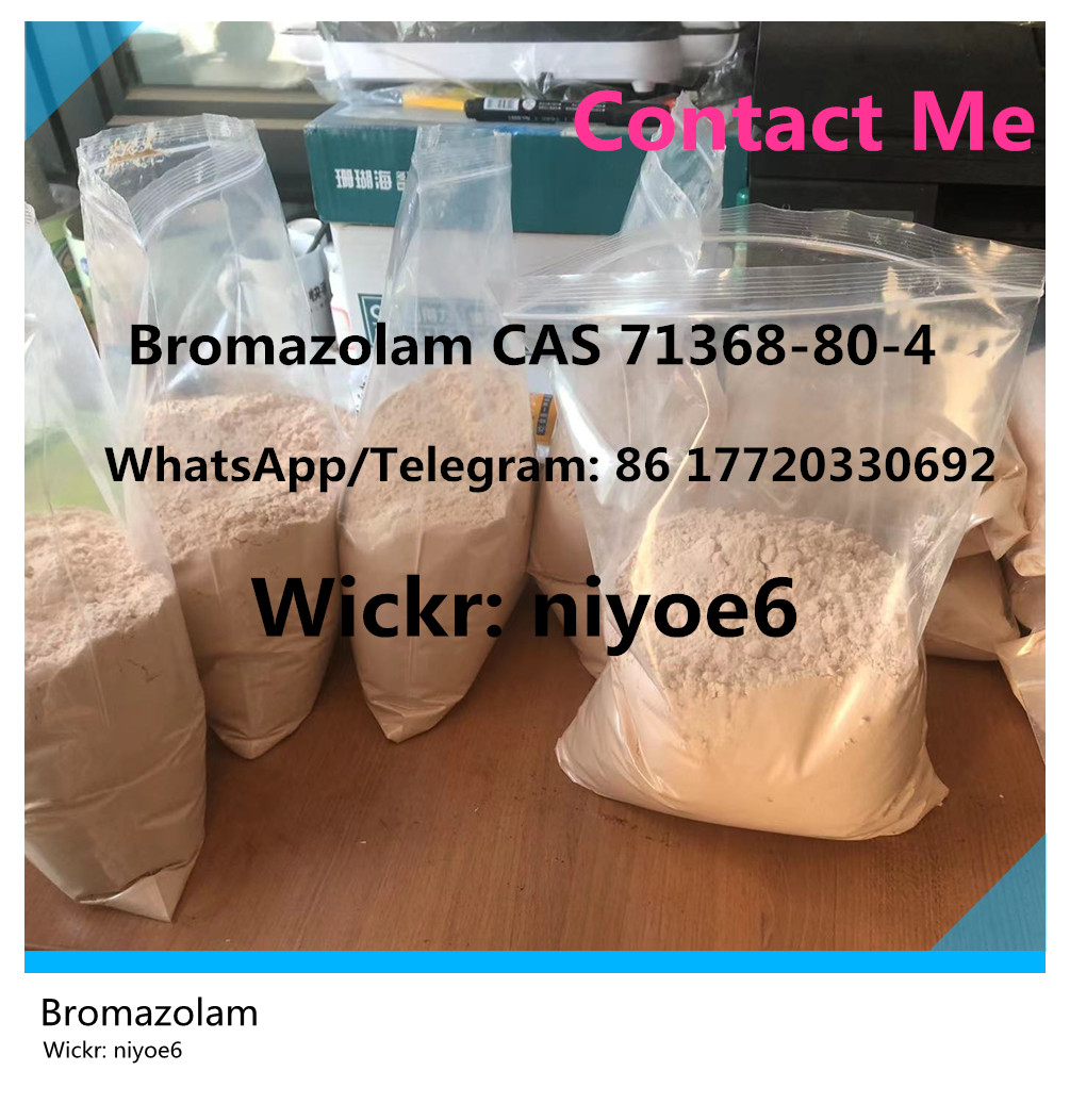Bromazolam Powder USA Canada UK Europe Vendor CAS 71368-80-4 Wickr: niyoe6