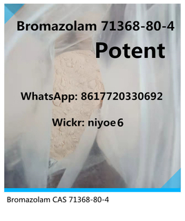 Supply Bulk Price Benzodiazepines Bromazolam Pink Powder CAS 71368-80-4 Wickr: niyoe6