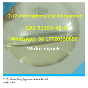 Stock Supply Chemical Oil 2-(2-chlorophenyl)cyclohexanone CAS 91393-49-6 Wickr: niyoe6